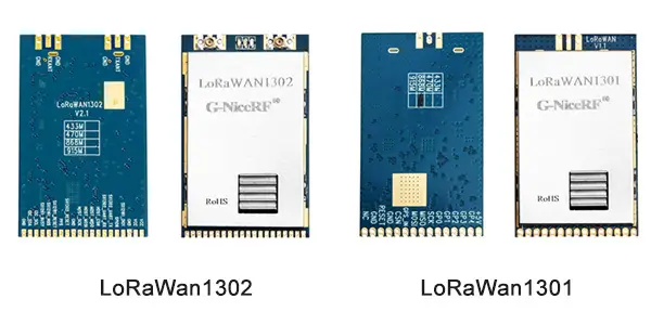 LoRaWan网关模块LoRaWan1302与LoRaWan1301